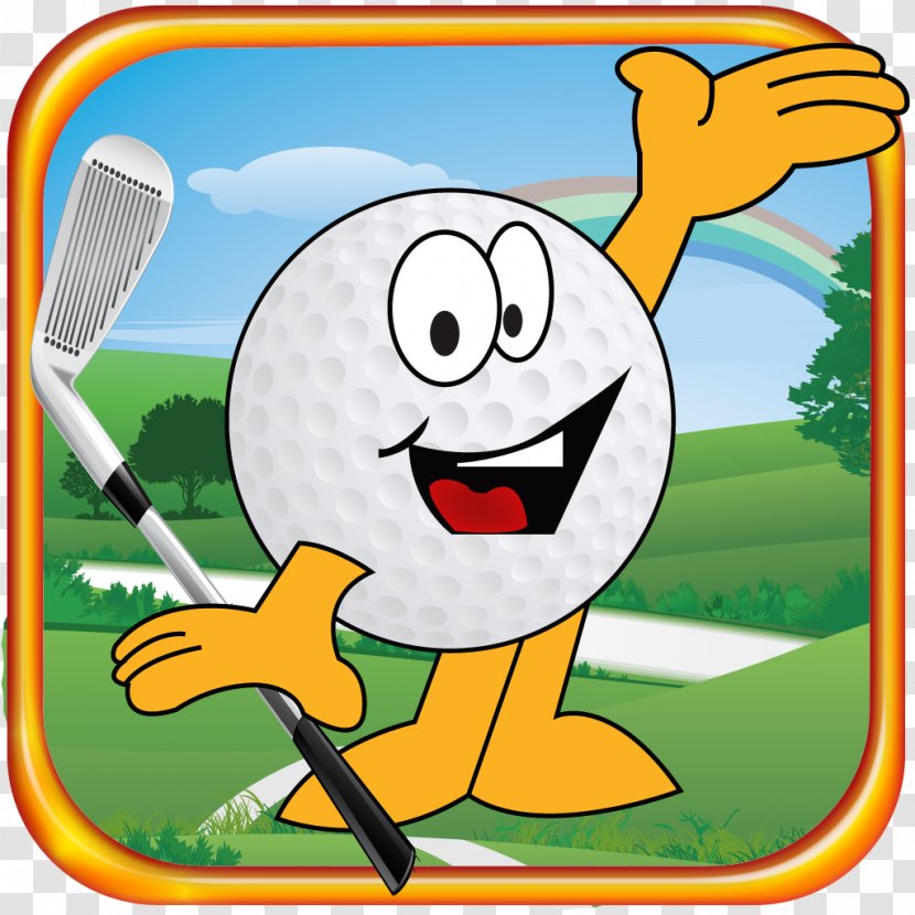 Cartoon Smiley Happiness Clip Art - Mini Golf Transparent PNG