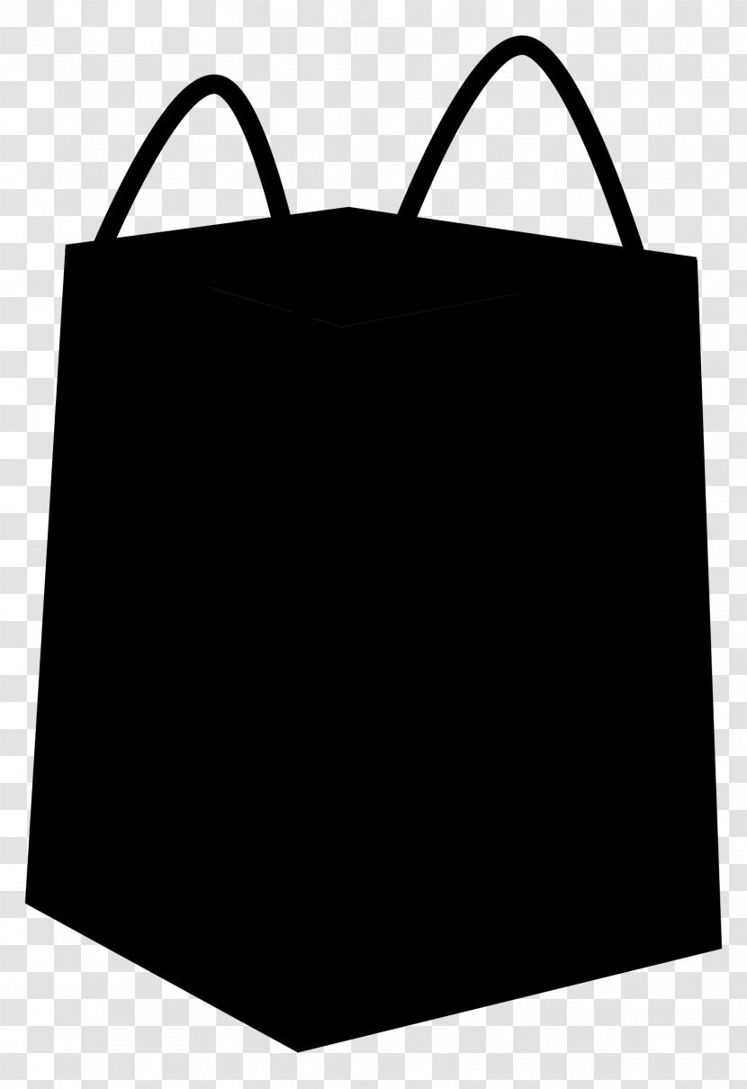 Tote Bag Black & White - Shopping - M Product Design Rectangle Transparent PNG