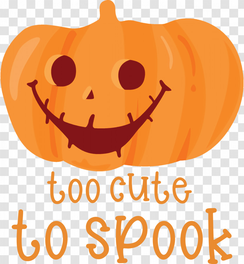 Halloween Too Cute To Spook Spook Transparent PNG