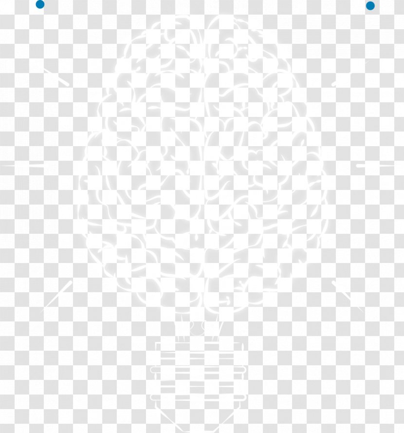 White Black Angle Pattern - Area - Vector Creative Brain Transparent PNG