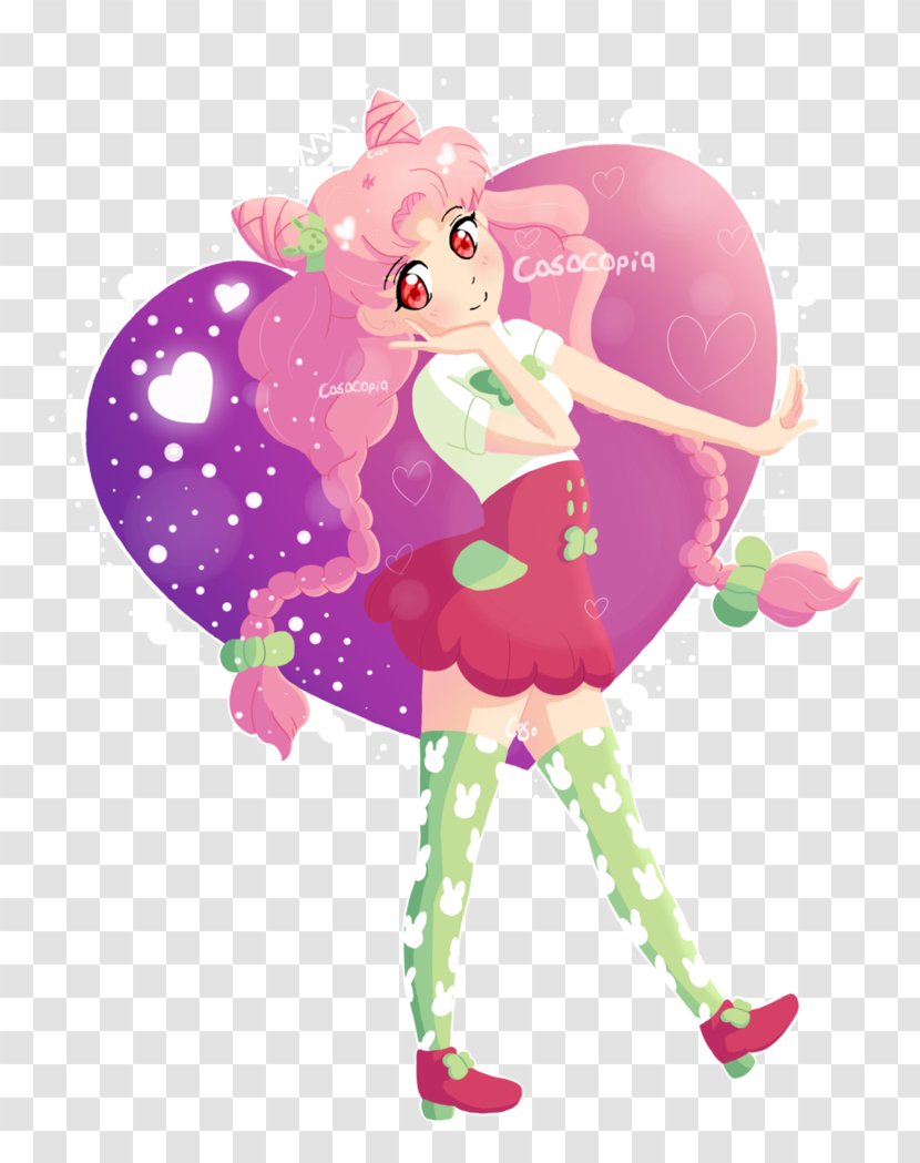 Cartoon Pink M Balloon Heart Transparent PNG