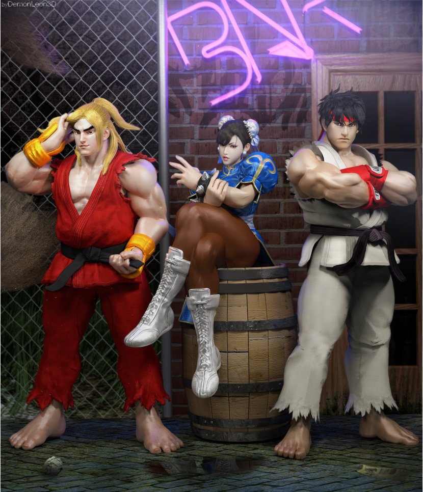 Street Fighter V Ryu Ken Masters Chun-Li Sagat Transparent PNG