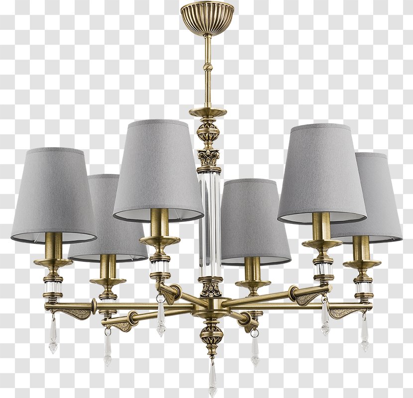 Chandelier Light Fixture Brass Lamp Shades Sconce Transparent PNG