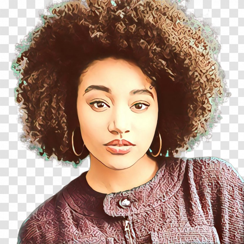 Hair Face Hairstyle Afro Eyebrow - Lip - Forehead Transparent PNG