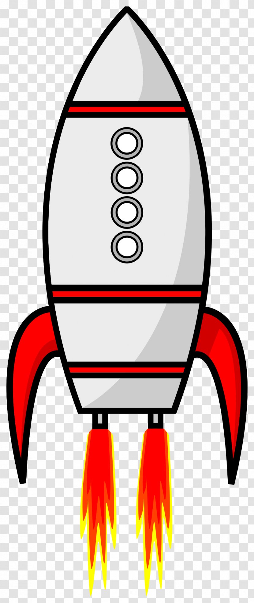 Rocket Spacecraft Clip Art - Saturn V - Rockets Transparent PNG