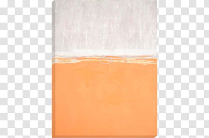 Rectangle - Peach - Hand-painted Architecture Transparent PNG