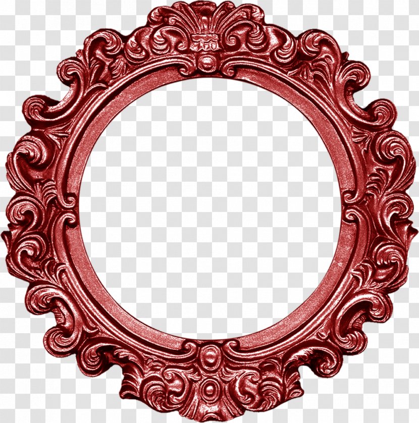 Picture Frame Decorative Arts Clip Art - Rectangle - Red Pattern Transparent PNG