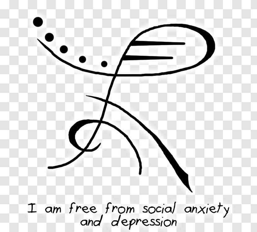 Sigil Social Anxiety Disorder Mixed Anxiety–depressive - Tree - Symbol Transparent PNG