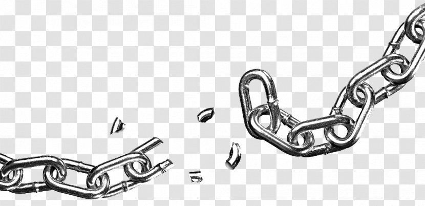 Icon - Metal - Broken Chain Image Transparent PNG