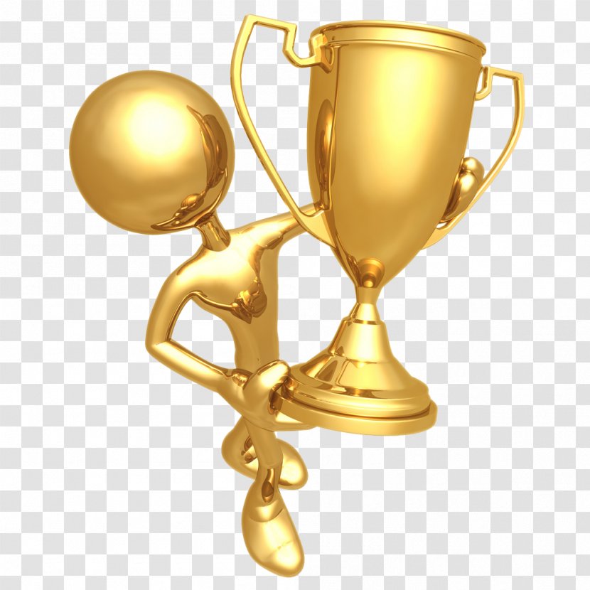 Award Medal Trophy Prize Clip Art - Metal - Golden Cup Transparent PNG