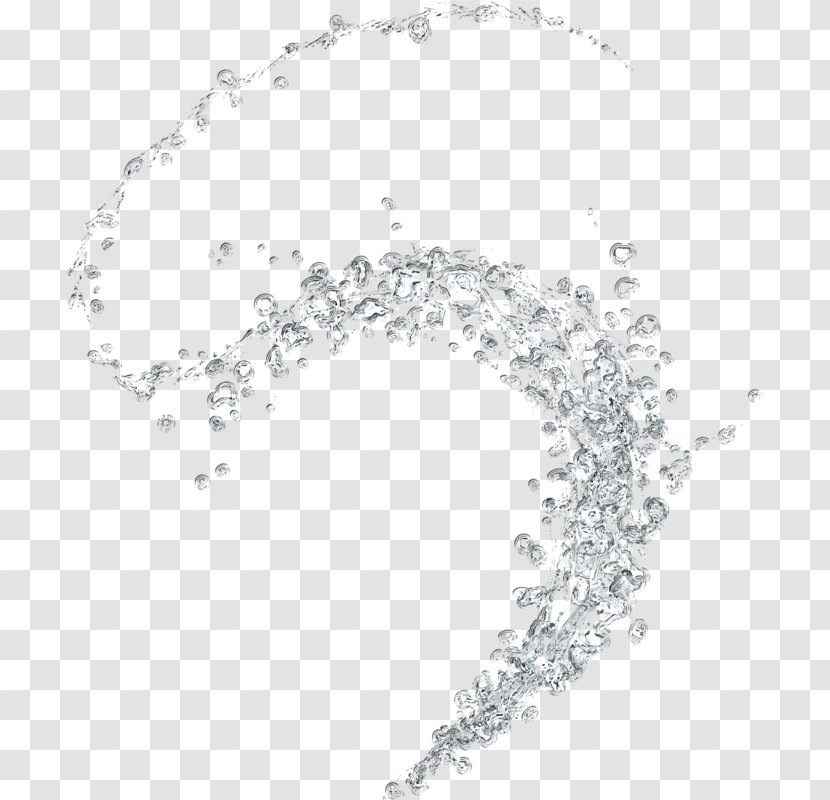 Splash Drop - Monochrome Photography - Creative Splashing Water Droplets Transparent PNG