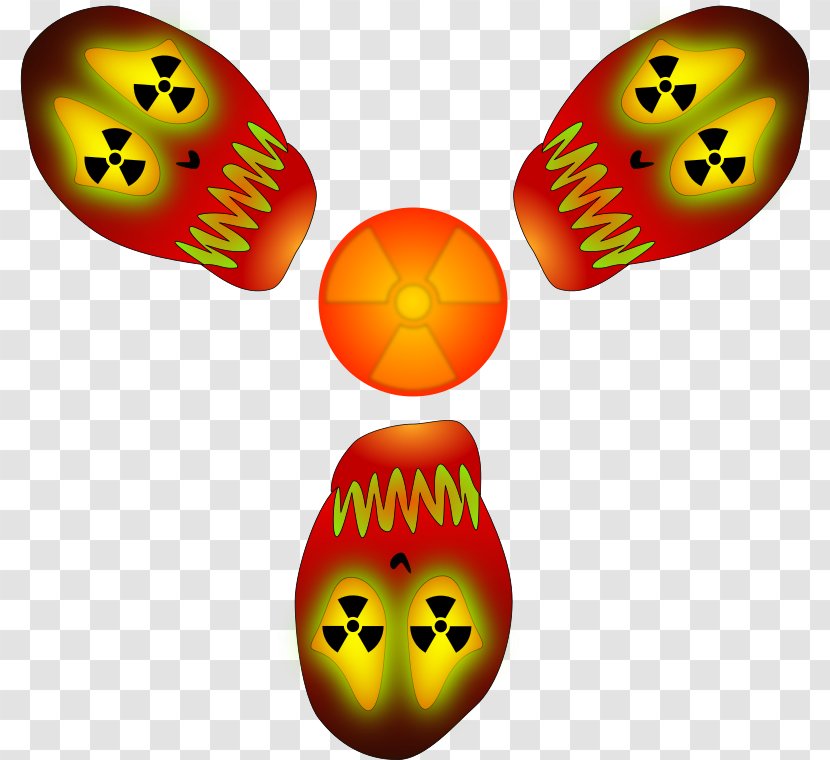 Human Skull Symbolism Radioactive Decay Nuclear Power Clip Art - Symbol - Cliparts Transparent PNG