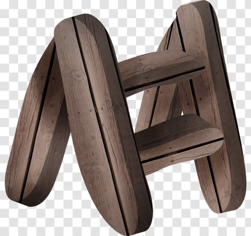 Wood Ladder Cartoon Stairs - Lignin - Wooden Transparent PNG