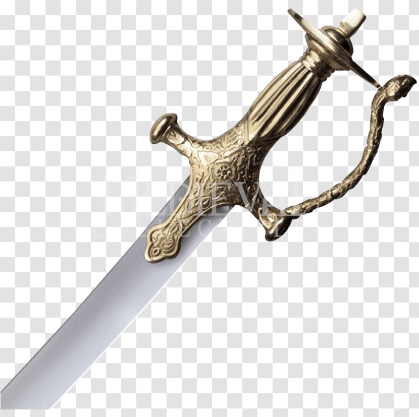 Sword Knife Talwar Cold Steel Dagger - Baskethilted Transparent PNG