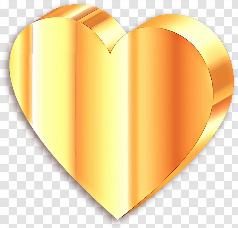 Orange - Heart - Symbol Love Transparent PNG