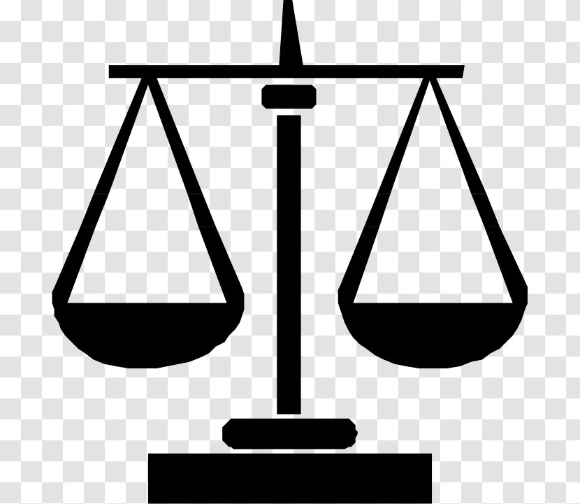 Justice Rule According To Higher Law Equity Theory Clip Art - Symbol - Scale Icon Transparent PNG