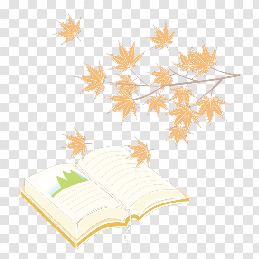 Paper Drawing Illustration - Tree - Maple Leaf Notebook Transparent PNG