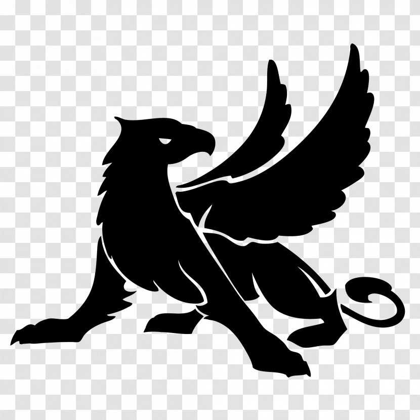 Griffin Symbol Legendary Creature Logo Clip Art - Heraldry Transparent PNG