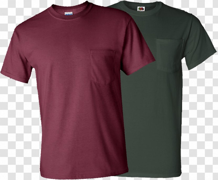 T-shirt Clothing Sleeve Pocket - Neck Transparent PNG