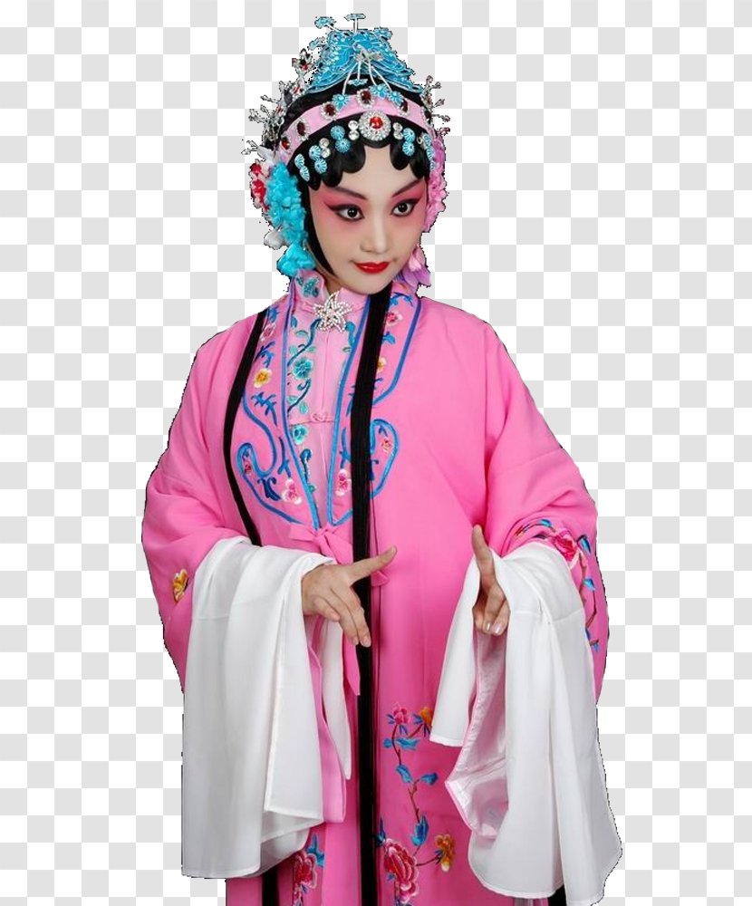 Robe Peking Opera Pink M Beijing - Magenta - Outerwear Transparent PNG