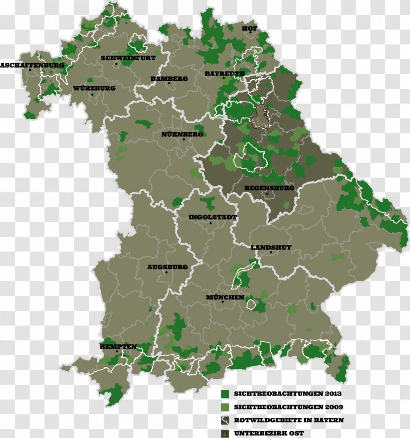 Bavaria Map Royalty-free Clip Art - Royaltyfree Transparent PNG