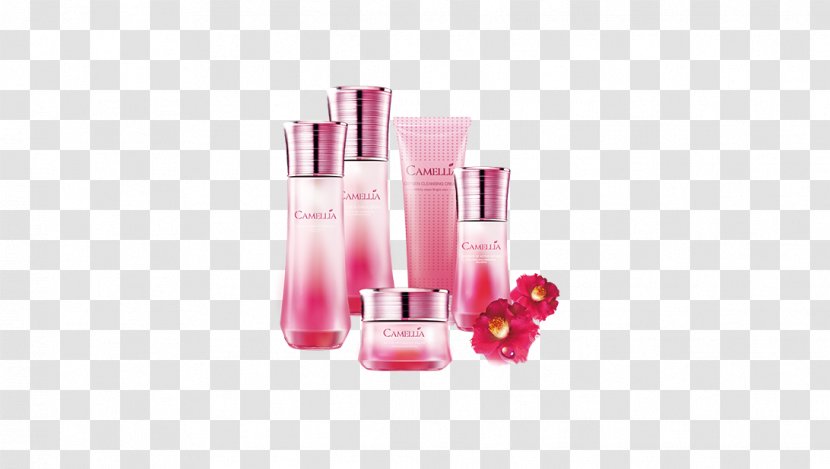 Perfume Product Design Magenta Lipstick - Liquid Transparent PNG