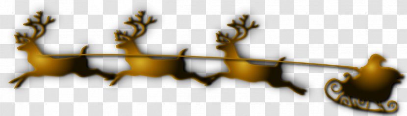 Santa Claus's Reindeer Père Noël Christmas - Wish - Claus Transparent PNG