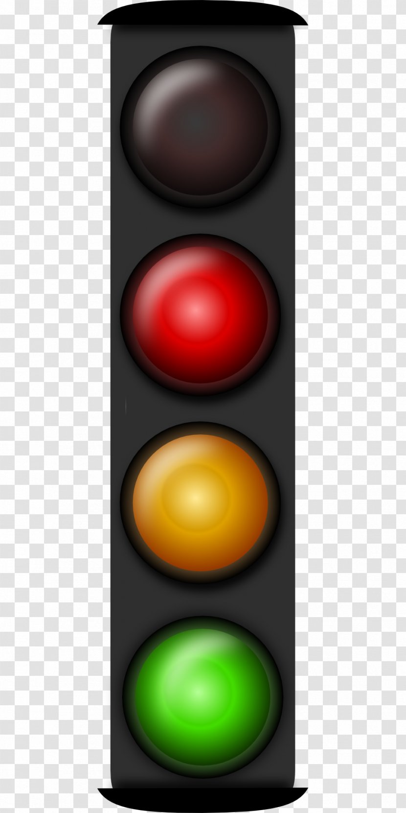 Traffic Light Rail Transport - Public Domain - Railway Lights Transparent PNG