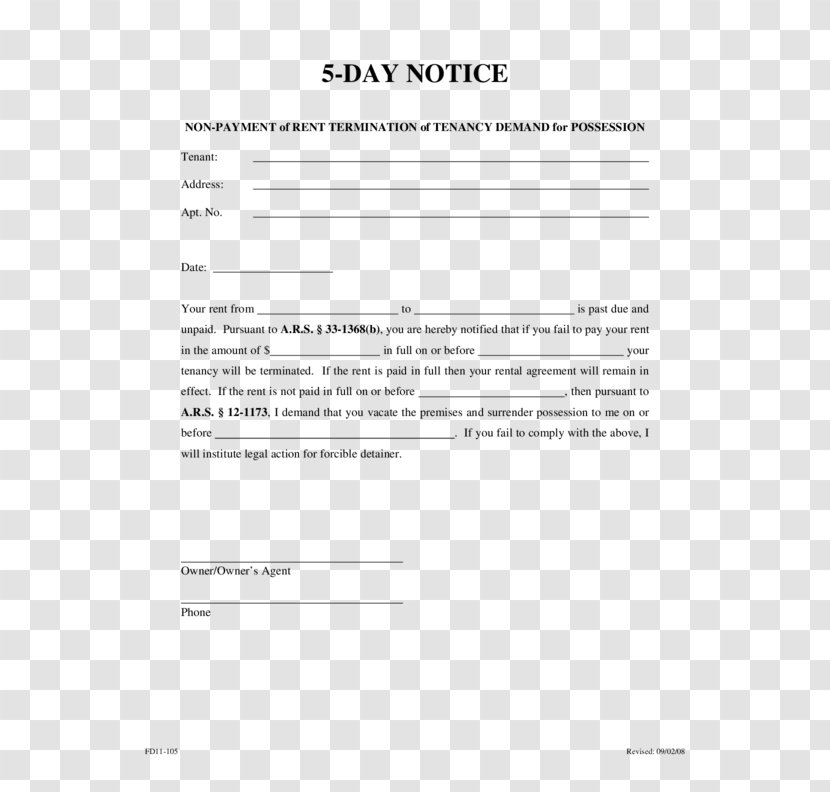 Document Quitclaim Deed Form Poster - For Rent Transparent PNG