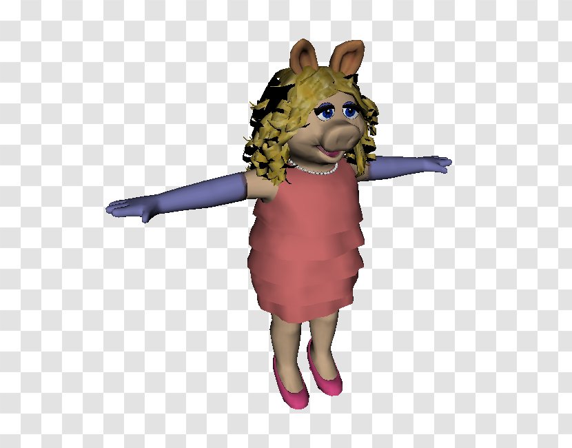 Stuffed Animals & Cuddly Toys Animal Figurine Mascot Costume - Figure - Miss Piggy Transparent PNG
