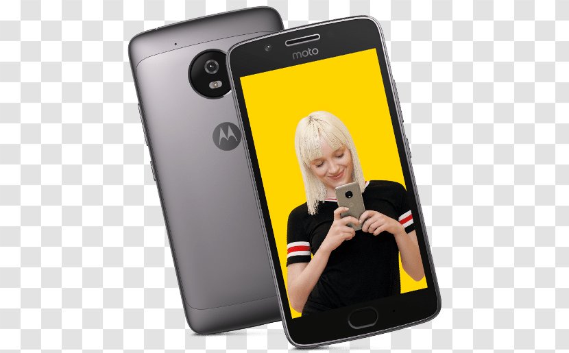 Moto G5 Motorola Android Nougat - Yellow - G Transparent PNG