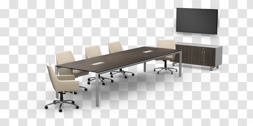 Desk Table Office Conference Centre Furniture Transparent PNG
