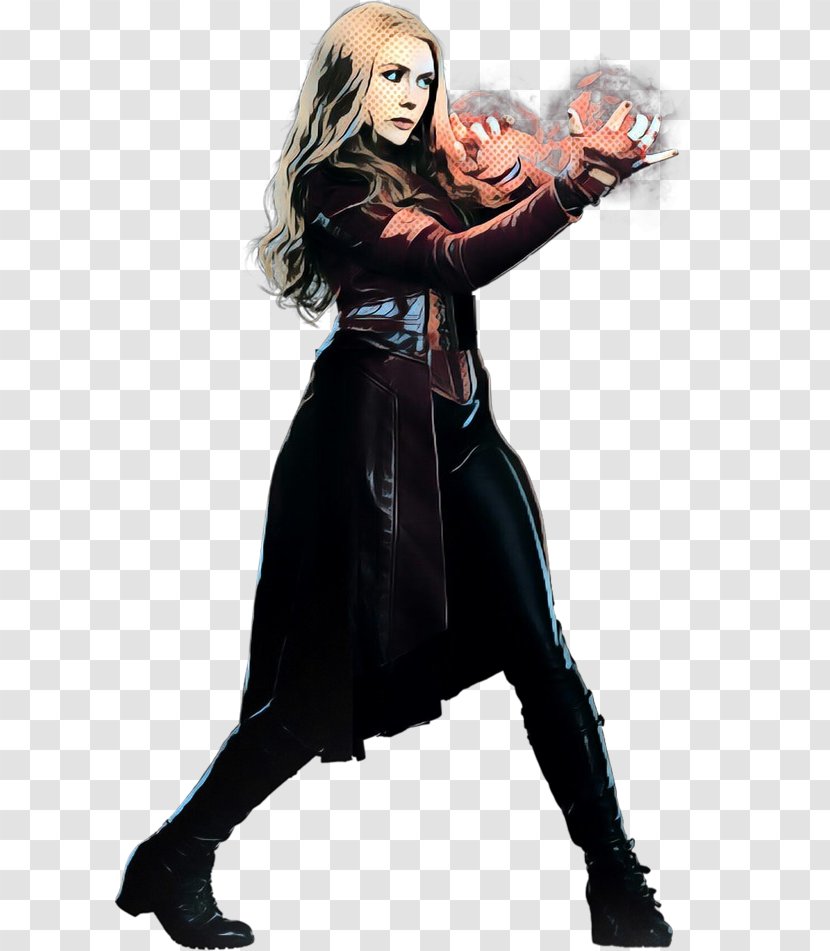 Wanda Maximoff Black Widow Hulk Quicksilver - Elizabeth Olsen - Marvel Universe Transparent PNG