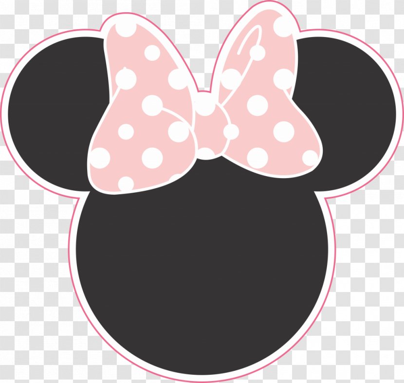 Minnie Mouse Mickey Stencil - Party Flag Transparent PNG