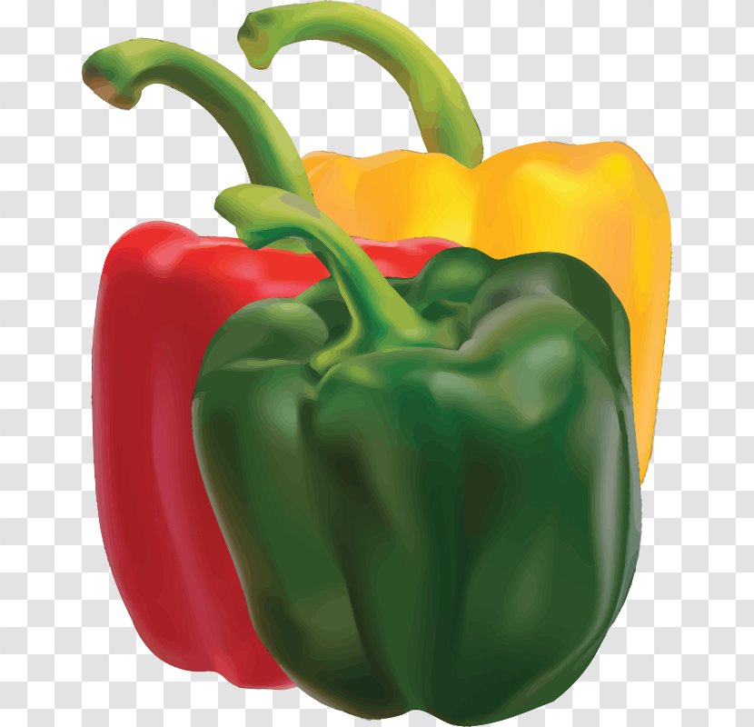 Capsicum Bell Pepper Clip Art - Ingredient Transparent PNG