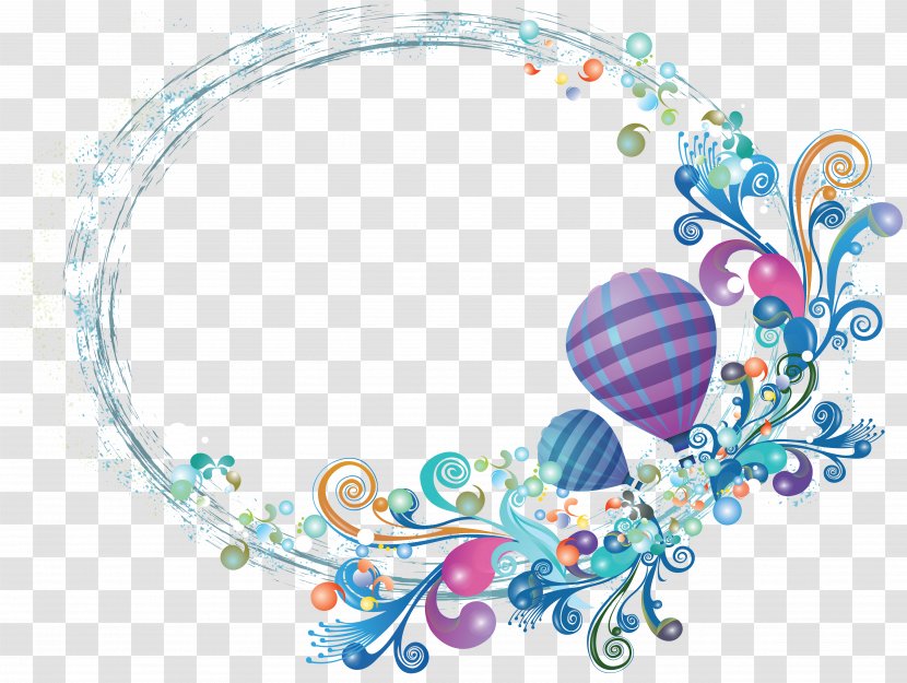 Hot Air Balloon Picture Frames Clip Art - Body Jewelry - Happy Feet Transparent PNG