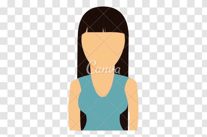Face Facial Expression Cheek Arm Forehead - Frame - Woman Vector Transparent PNG