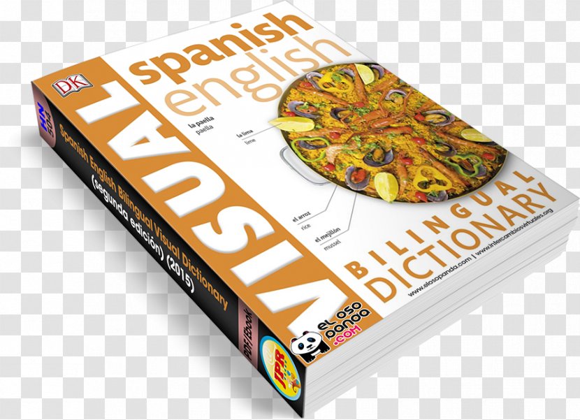 Spanish English Bilingual Visual Dictionary Dictionary: Italian/English German - Multilingualism Transparent PNG