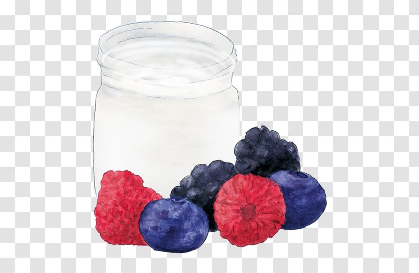 Berry Auglis - Joghurt Transparent PNG