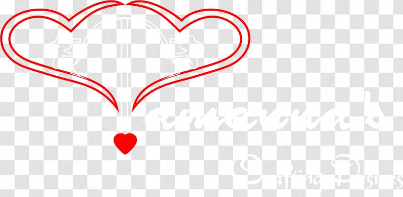 Valentine's Day Line Heart Clip Art - Cartoon Transparent PNG