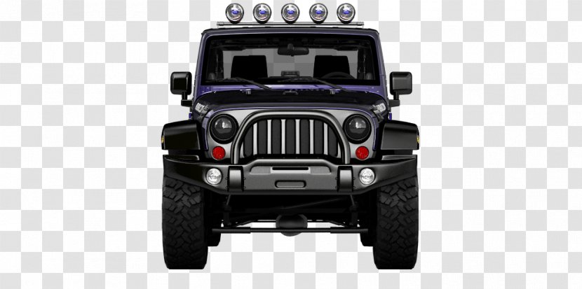 Jeep Wrangler Car Tire Bumper - Hood Transparent PNG