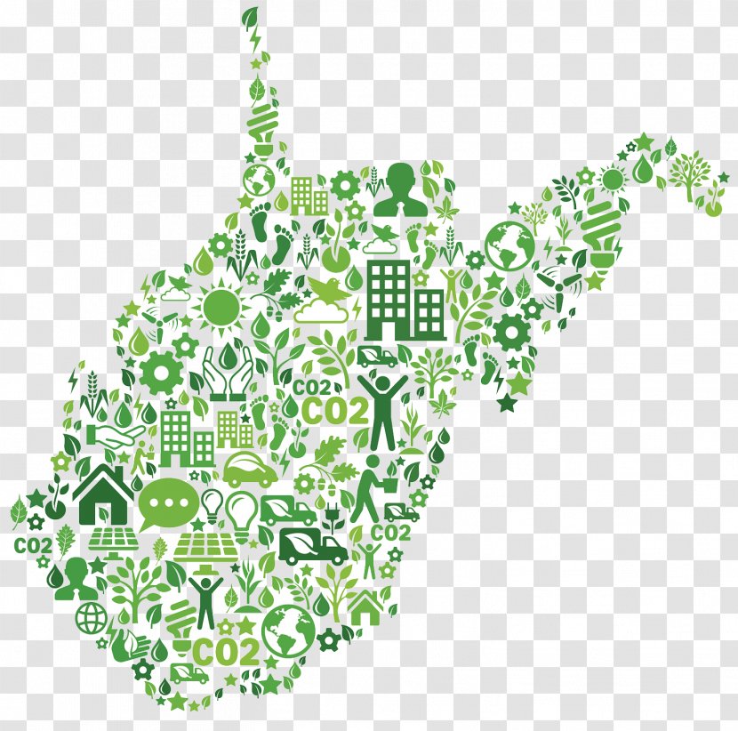 West Virginia Royalty-free - Point - Energy-saving Transparent PNG