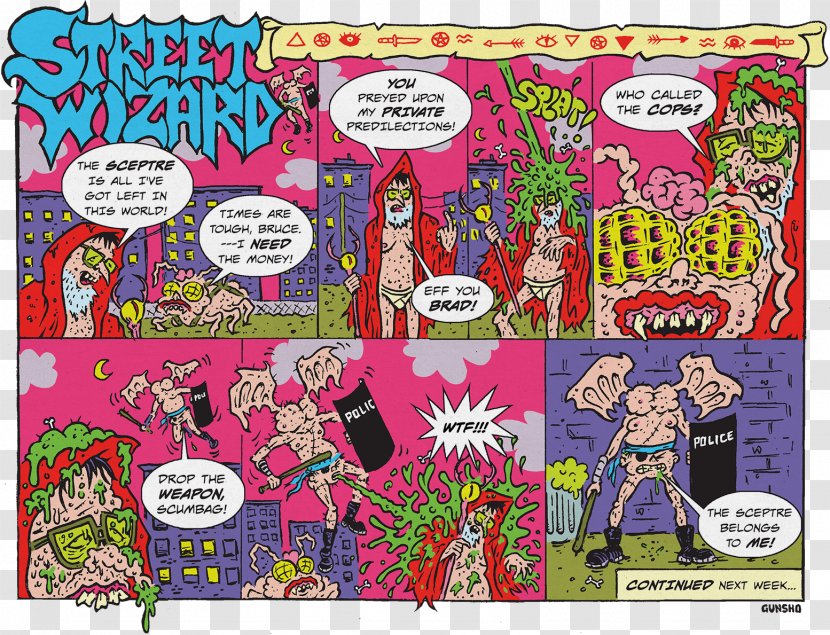 Comics Comic Book Cartoon Street Wizards Series - Adult Swim Transparent PNG