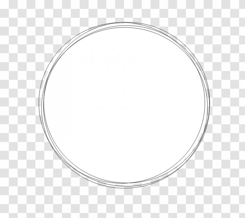 Silver Circle Body Jewellery - C Transparent PNG