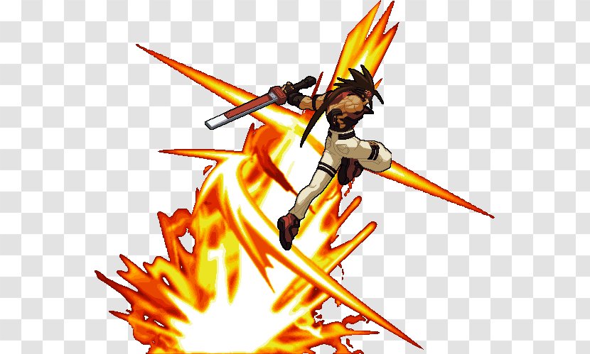 Guilty Gear Xrd Sol Badguy Character BlazBlue: Central Fiction - Cold Weapon - Instant Camera Frame Transparent PNG
