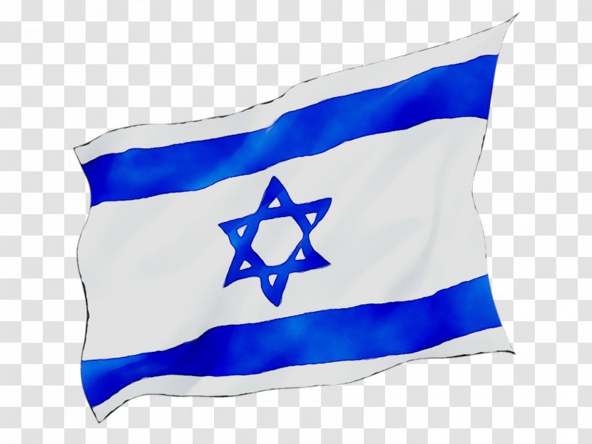 Flag Of Israel Star David Jewish People - Symbol Transparent PNG