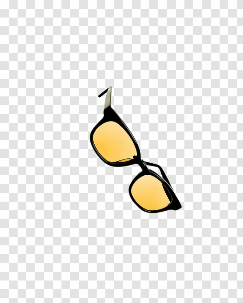Yellow Eyewear Logo Clip Art Transparent PNG