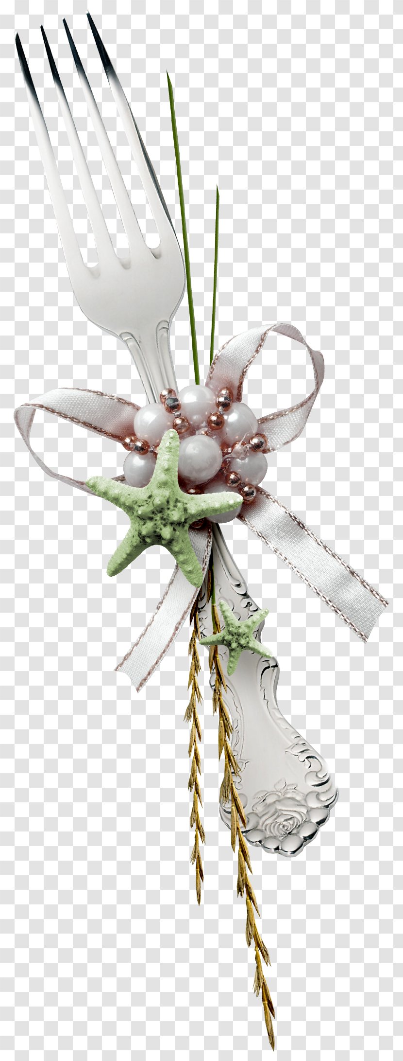 With Ribbon Telescope - Invertebrate - Decorative Grass Fork Transparent PNG