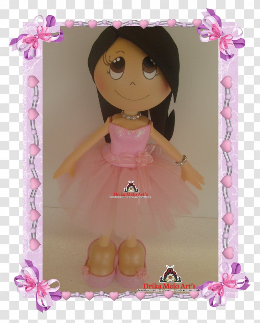 Doll Pink M Figurine RTV Transparent PNG