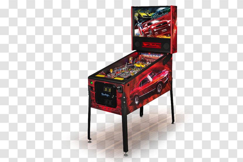 Ford Mustang Car Kiss Stern Electronics, Inc. Pinball - Acdc - Racing Flyer Transparent PNG